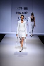 Model walk the ramp for Shweta Kapur on day 4 of Amazon India Fashion Week on 28th March 2015